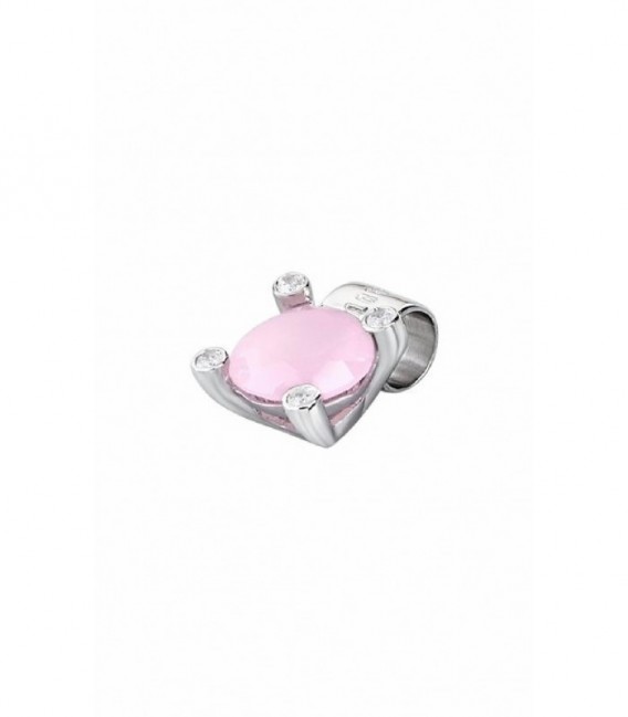 Colgante Mujer Plata Piedra Rosa LOTUS SILVER - LP1710-1/4