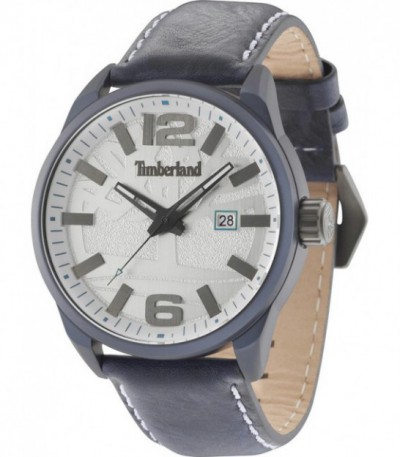 Reloj Hombre Correa Pîel Azul Esfera Blanca Ellsworth Blue TIMBERLAND - 15029JLBL-01