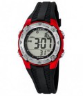 Reloj Niño Digital Negro y Rojo CALYPSO - K5685/6