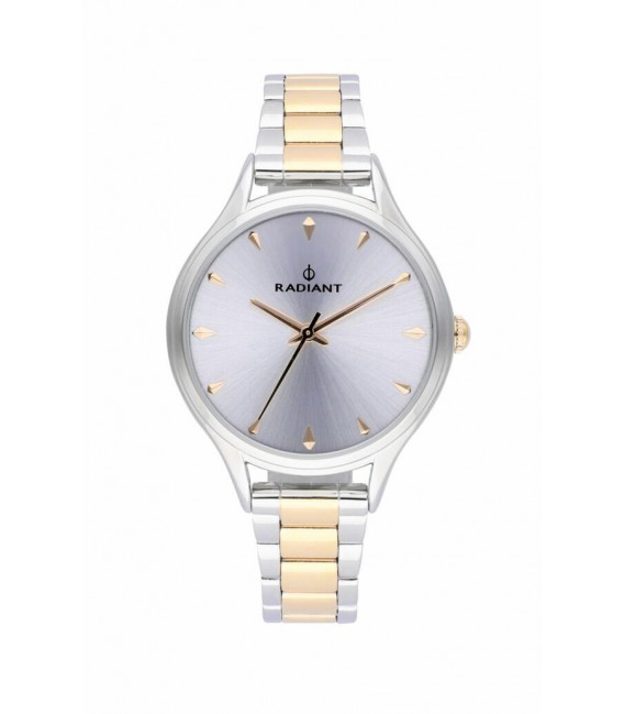 Reloj bicolor Mujer Esfera Plateada RADIANT - RA486204