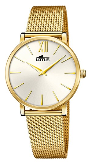 Reloj De Pulsera Lorus Analógico Para Hombre Color Dorado Correa