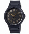 Reloj Hombre Grande Analógico Negro Dorado CASIO - MW-240-1B2VDF