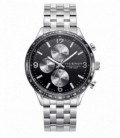 Reloj Hombre Heat Acero Crono Esfera Negra y Plateada VICEROY - 401141-55