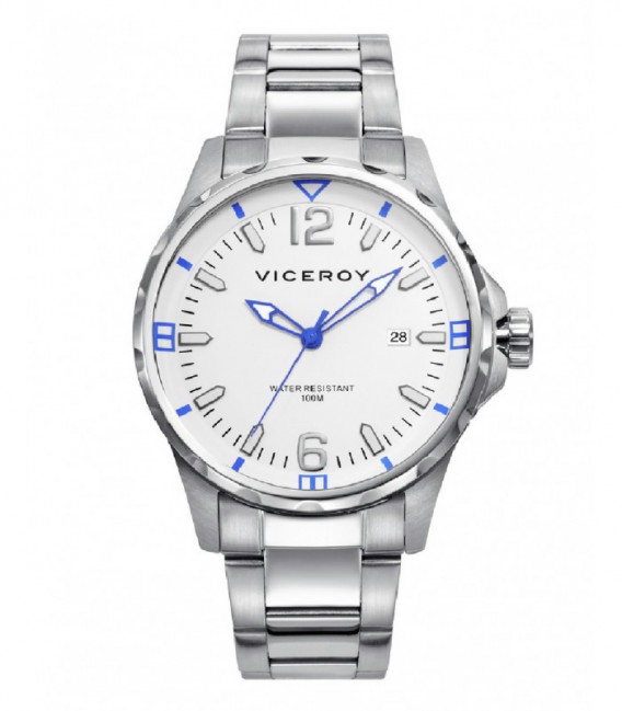 Reloj Hombre Heat Acero Esfera Blanca VICEROY - 401241-05