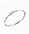 Sortija Diamantes Oro Blanco 18K - 26-11412-1-S