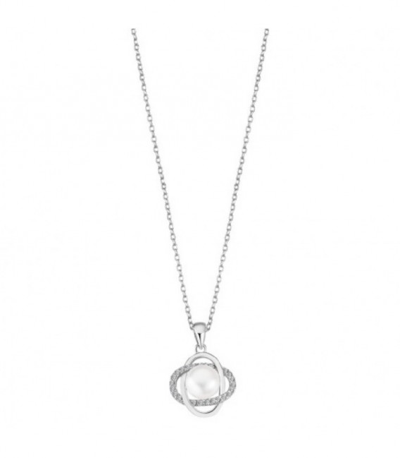 Collar con Perla Pure Essential LOTUS SILVER - LP3094-1/1