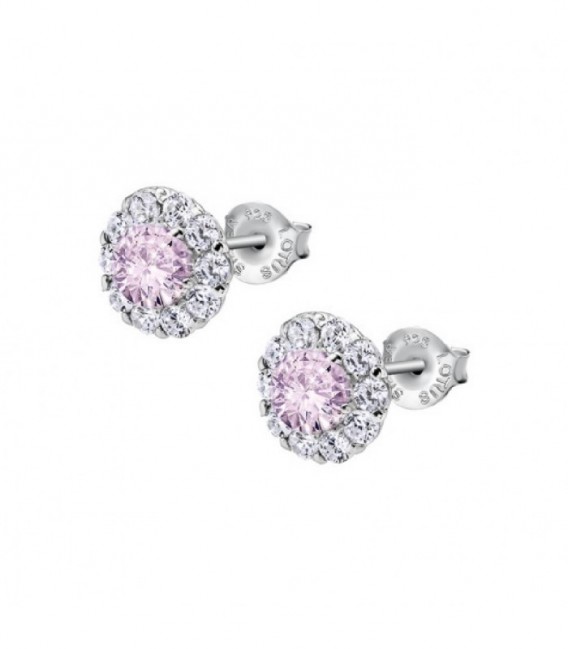 Pendientes Plata Pure Essential Rosa LOTUS SILVER - LP1290-4/3