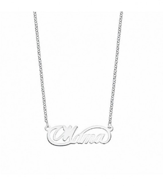 COLLAR MAMA INFINITO LOTUS SILVER - LP3402-1/1