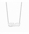 COLLAR MAMA INFINITO LOTUS SILVER - LP3402-1/1