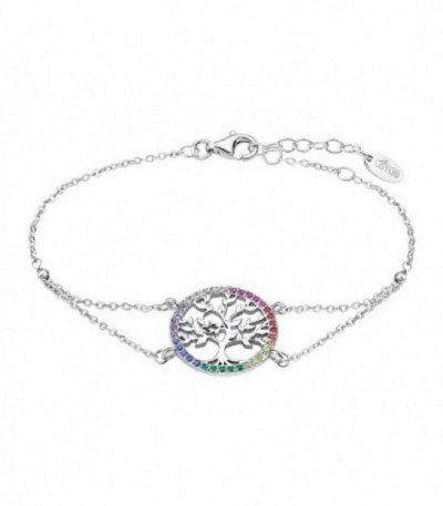 Pulsera Mujer Árbol de la Vida Multicolor LOTUS SILVER - LP1746-2/5