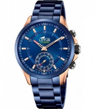 Comprar barato Reloj Lotus Hombre acero malla milanesa Ip azul. 18735/1 -  Envios gratuitos