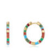 Aros Plata Dorada Esmalte Multicolor Elegant VICEROY JEWELS - 13141E100-99