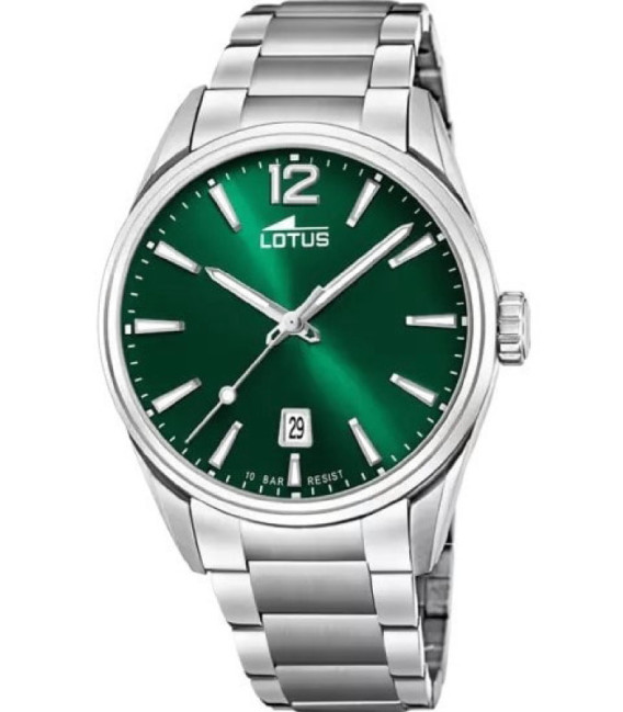 Reloj Hombre Acero Esfera Verde LOTUS - 18692/4