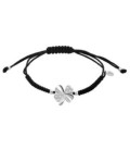 Pulsera Macramé de Trébol LOTUS SILVER - LP3108-2/2