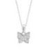 Collar Mariposa Lotus Silver - LP3051-1/1