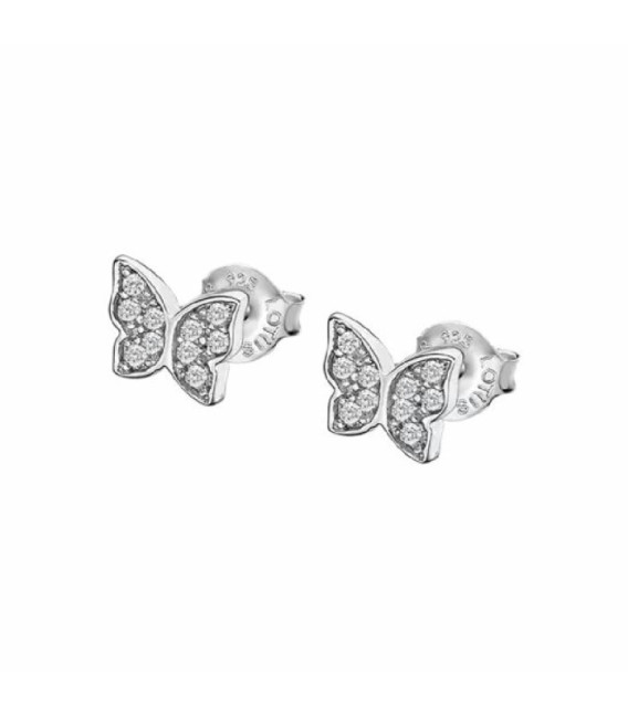 Pendientes Mariposa Lotus Silver - LP3051-4/1