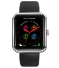 Smartwatch Aluminio Mujer Correa Caucho negra VICEROY SMARTPRO - 41117-00