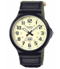 Reloj Vintage Hombre Analógico Correa Nylon CASIO - MW-240B-3BVEF