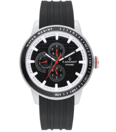 Reloj Hombre Dynamic Esfera y Caucho Negro RADIANT - RA494702