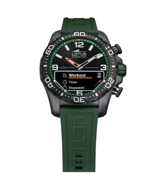 Reloj Caballero Correa Verde Oscuro Connected D LOTUS - 20000/2