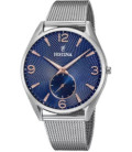 Reloj Retro Hombre Acero Esfera Azul FESTINA - F6869/2