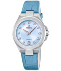 Reloj Mujer Esfera Azul Claro Acero Correa Azul FESTINA - F20701/3