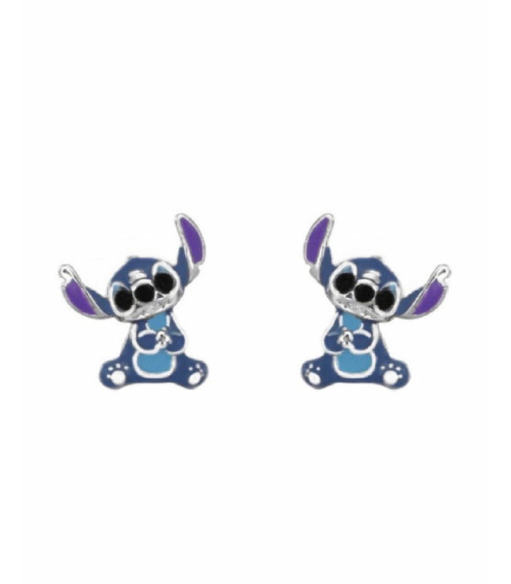 Mini Pendientes Stitch Esmalte DISNEY - AG0083P