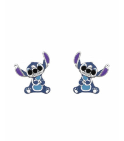 Mini Pendientes Stitch Esmalte DISNEY - AG0083P