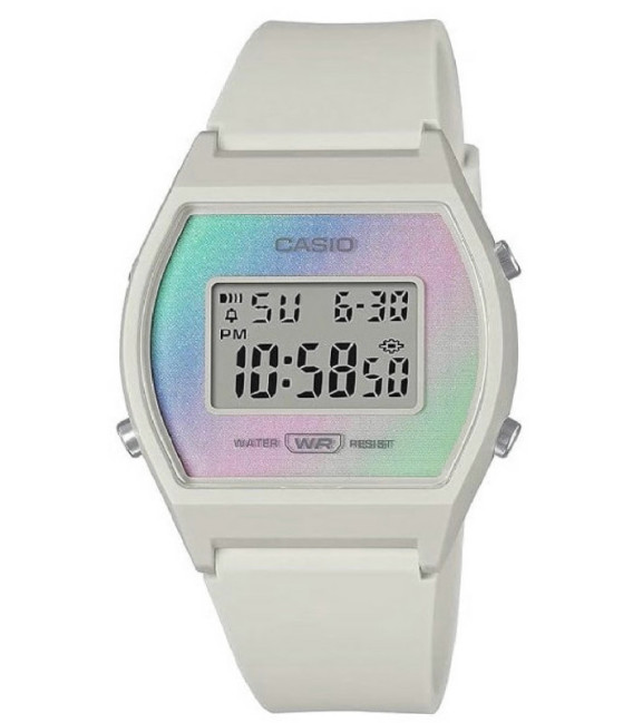 Reloj Digital Vintage Color Claro Unicornio CASIO - LW-205H-8AEF