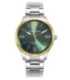 Reloj Hombre Acero Esfera Verde Bisel Dorado MARK MADDOX - HM1018-63