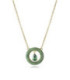 Collar Plata Dorado Esmalte Verde VICEROY JEWELS - 15122C100-32