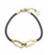 Pulsera Mujer Acero IP Dorado e IP Negro VICEROY FASHION - 75371P01010