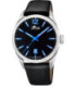 Reloj Hombre Acero Correa Negra Esfera Negra-Azul LOTUS - 18693/6