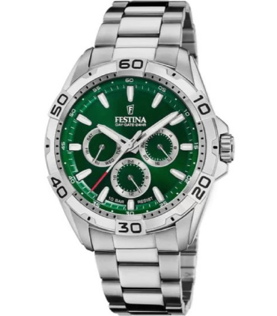 Reloj Hombre Multifunción Verde FESTINA - F20623/3