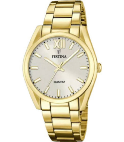 Reloj Mujer Dorado Esfera Beige Alegría FESTINA - F20640/1