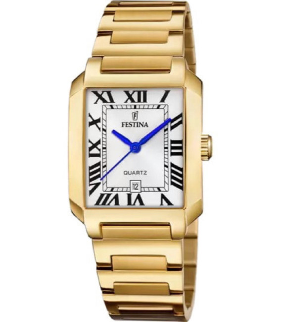 Reloj Rectangular Mujer Acero Dorado FESTINA - F20680/1