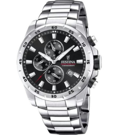 Reloj Hombre Chronograph Esfera Negra Timeless FESTINA - F20463/4