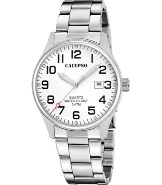 Reloj Básico para Hombre Esfera Blanca CALYPSO - K5860/1