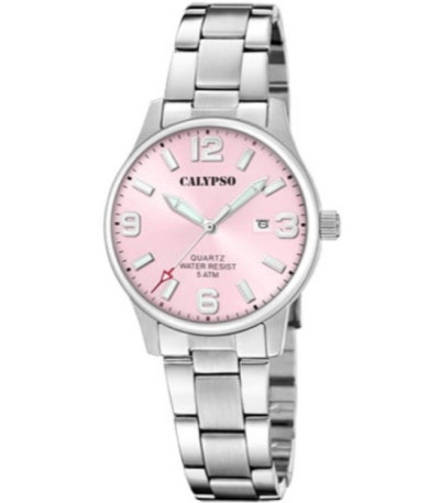 Reloj Básico para Hombre Esfera Rosa CALYPSO - K5861/5