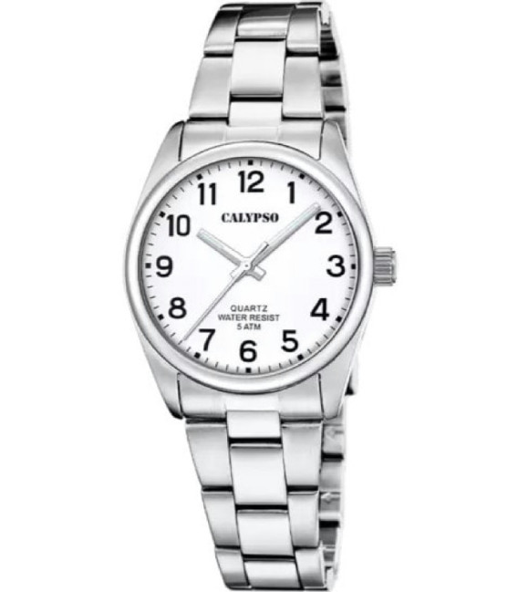 Reloj Básico para Mujer Esfera Blanca Visible CALYPSO - K5863/1