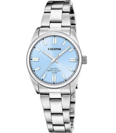 Reloj Básico para Mujer Esfera Azul Celeste Visible CALYPSO - K5863/6