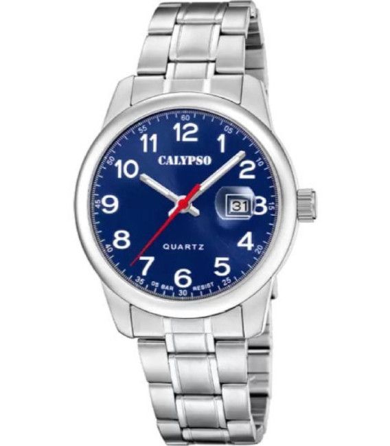 Reloj Básico para Hombre Esfera Azul Lupa CALYPSO - K5872/4