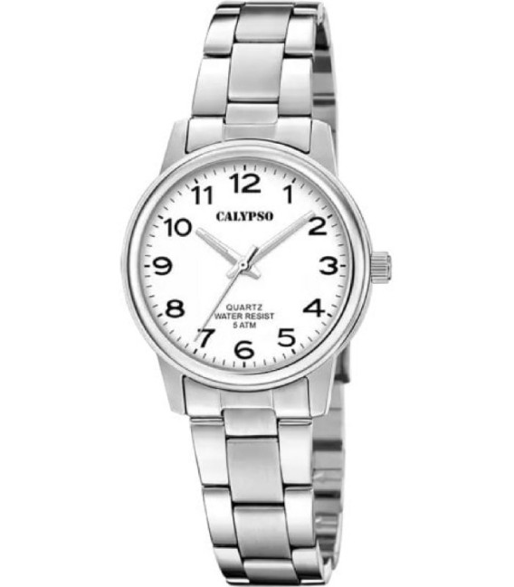 Reloj Básico para Mujer Esfera Blanca Visible CALYPSO - K5865/1