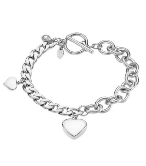 Pulsera Dos Corazones Acero Woman`s Heart LOTUS STYLE - LS2335-2/1