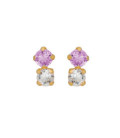 Pendientes Plata chap Illume Violet - A5004-31DT