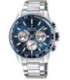 Reloj Hombre Crono Acero Esfera y Bisel Azul OscuroFESTINA - F20560/2