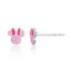 Mini Pendientes de Minnie Esmalte Rosa DISNEY - AG0094P