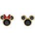 Pendientes Silueta Mickey & Minnie Mouse Dorado DISNEY - AG0045P