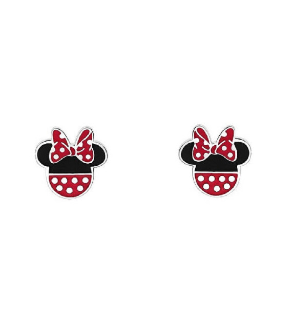 Pendientes Silueta Minnie Mouse Lunares DISNEY - AG0050P