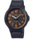 Reloj Hombre Grande Analógico Negro Naranja CASIO - MW-240-4BVDF